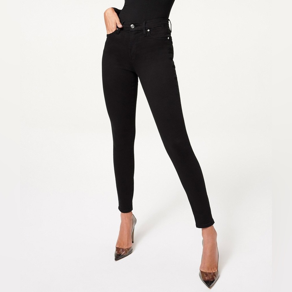Good American black jeans
